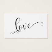 Zwart-wit Typografie Sla de Kaart Datum invoegen o (Achterkant)