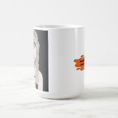 Zwart-wit Unamused Mok (Midden)