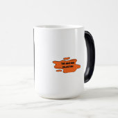 Zwart-wit Unamused Mok (Voorkant rechts)