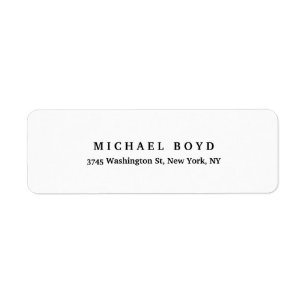 Zwart Wit Unieke Retro Stijl Klassiek Etiket