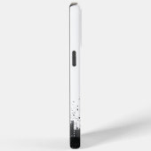 Zwart-wit Urban Panorama Case-Mate iPhone Case (Achterkant / Rechts)