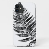 Zwart-wit Varen Leaf Print Case-Mate iPhone Case (Achterkant)