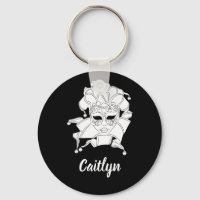 Zwart-wit Venetiaans carnival Masker, gepersonalis