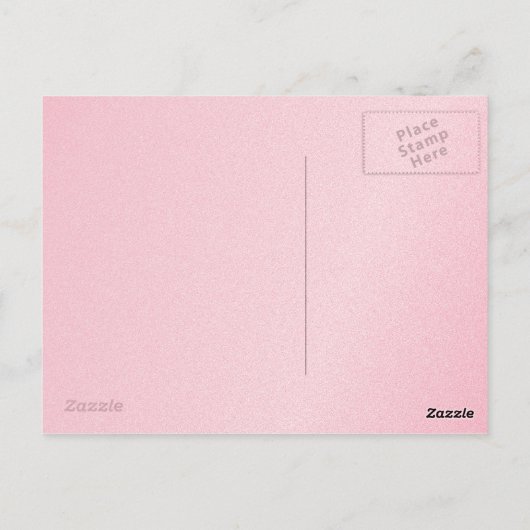 Zwart-wit verjaardag briefkaart (Achterkant)