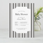  zwart-wit verticaal gebalanceerde streep kaart (Staand voorkant)