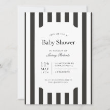  zwart-wit verticaal Snoepjes streep