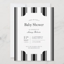 zwart-wit verticale regentenstreep kaart