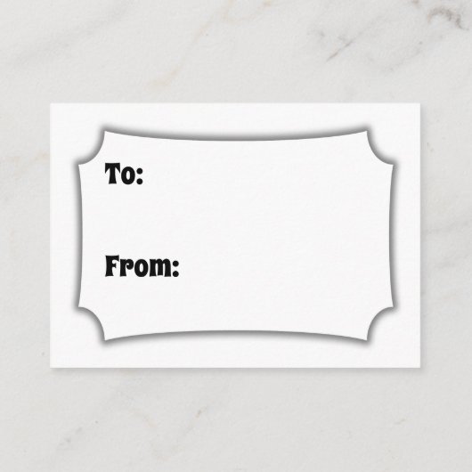 Zwart-wit, vet, geen omloopscherm, Baby shower Informatiekaartje (Achterkant)