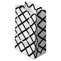 Zwart-wit vierkanten geometrisch patroon