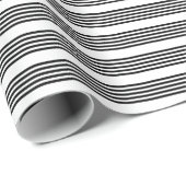 Zwart-wit vijf strips cadeaupapier (Rol Hoek)