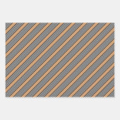 Zwart-wit vijf strips met ttan inpakpapier vel (Voorkant 2)