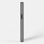 Zwart-wit vijf strips met ttan iPhone hoesje (Rechterkant)