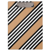 Zwart-wit vijf strips met ttan klembord (Voorkant)