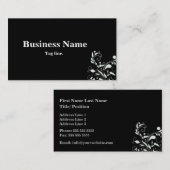 Zwart-wit Visitekaartje (Voorkant / Achterkant)