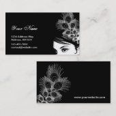 Zwart-wit Visitekaartje (Voorkant / Achterkant)