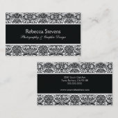 Zwart-wit Visitekaartje (Voorkant / Achterkant)