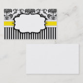 Zwart-wit Visitekaartje (Voorkant / Achterkant)