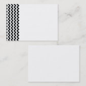 Zwart wit Visitekaartje (Voorkant / Achterkant)