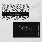 Zwart wit Visitekaartje (Voorkant / Achterkant)