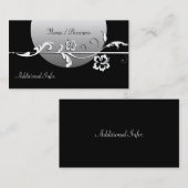 Zwart-wit Visitekaartje (Voorkant / Achterkant)