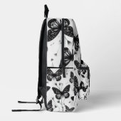 Zwart-wit Vlinder Rugzak (Links)