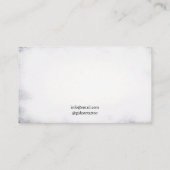  Zwart & Wit Vlinder Tattoo Shop Visitekaartje (Achterkant)