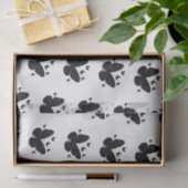 Zwart & Wit Vlinder Vlinders Tissuepapier (Geschenk)