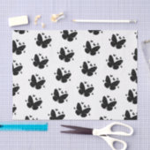 Zwart & Wit Vlinder Vlinders Tissuepapier (Craft)