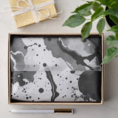 Zwart-wit vloeistofinktpatronen met Spletters Tissuepapier (Geschenk)