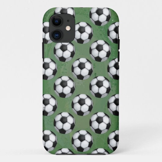 Zwart-wit Voetbal Case-Mate iPhone Case (Achterkant)