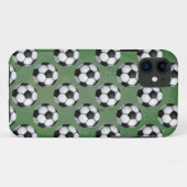 Zwart-wit Voetbal Case-Mate iPhone Case (Achterkant (horizontaal))