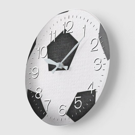 Zwart-wit Voetbal Grote Klok (Hoek)