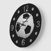 Zwart-wit Voetbal Grote Klok (Hoek)