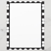 Zwart Wit Voetbal Pattern Personaliseren (Achterkant)