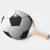 Zwart-wit Voetbal, Tafeltennisbatje (Zijkant)
