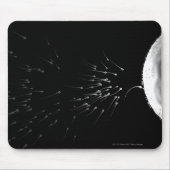 Zwart-wit voorbeeld van bemesting muismat (Voorkant)