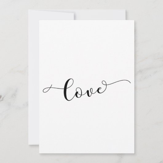 Zwart Wit Vow Vernieuwing Celebration Jubileum Kaart (Achterkant)