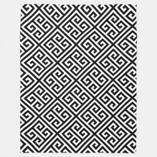 Zwart-wit vrijgezellenfeest fleece deken (Voorkant)