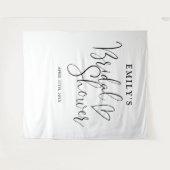 Zwart-wit Vrijgezellenfeest foto achtergrond Wandkleed (Voorkant (horizontaal))