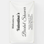 Zwart-wit Vrijgezellenfeest Thema Rechthoek Spandoek (Verticaal)