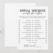 Zwart-wit Vrijgezellenfeest zou ze liever hebben (Voorkant / Achterkant)