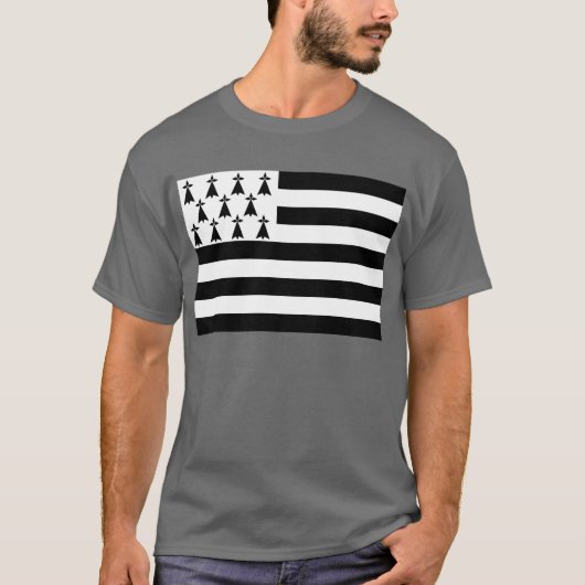 ZWART-WIT VRIJHEID PATRIOT DESIGN T-SHIRT (Voorkant)