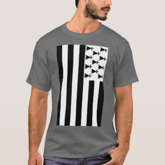 ZWART-WIT VRIJHEID PATRIOT DESIGN T-SHIRT