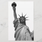 Zwart-wit Vrijheidsbeeld Briefpapier (Voorkant)