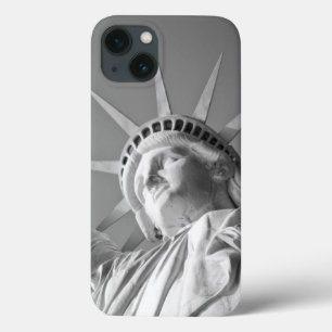 Zwart wit Vrijheidsbeeld Case-Mate iPhone Case