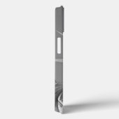 Zwart wit Vrijheidsbeeld Case-Mate iPhone Case (Achterkant / Rechts)