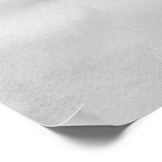 Zwart-wit Waterverf Landschap 2 Poster (Hoek)