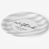 Zwart-wit We doen nog steeds gelofte vernieuwing / Papieren Bordje (Gekanteld)