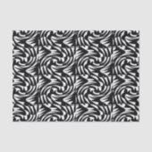 ZWART-WIT Weefseldocument Tissuepapier (Voorkant)