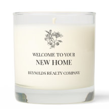 Zwart-wit Welkom bij uw nieuwe huisverkoper